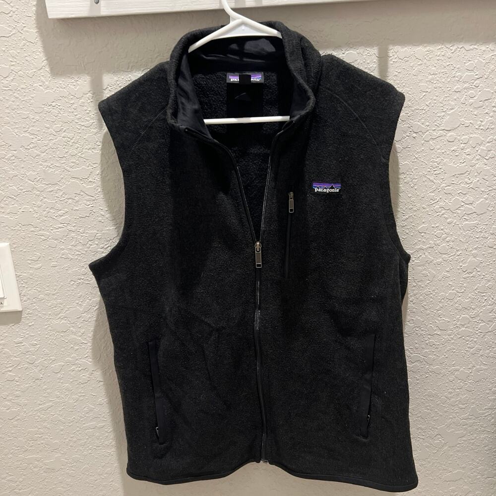 Patagonia Better Sweater Fleece Vest - Men's size medium black